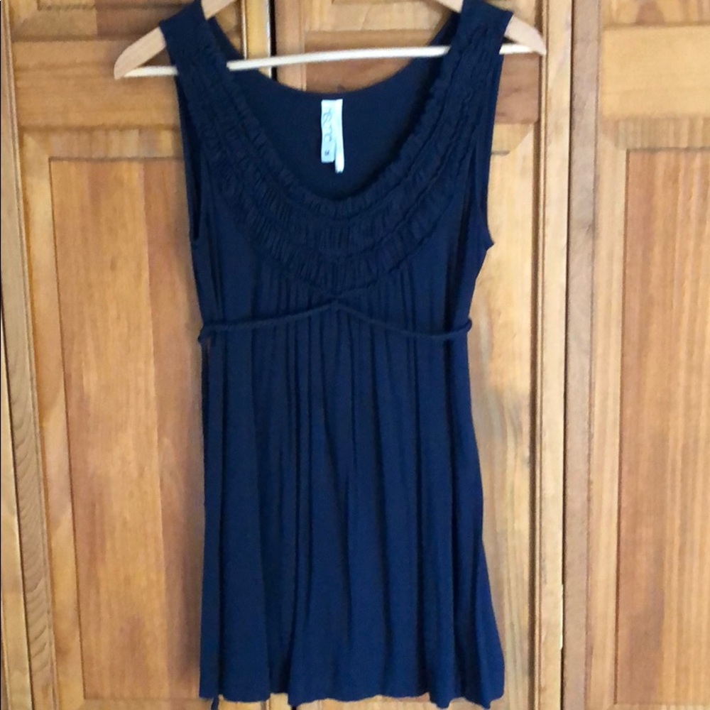 Blue tank
